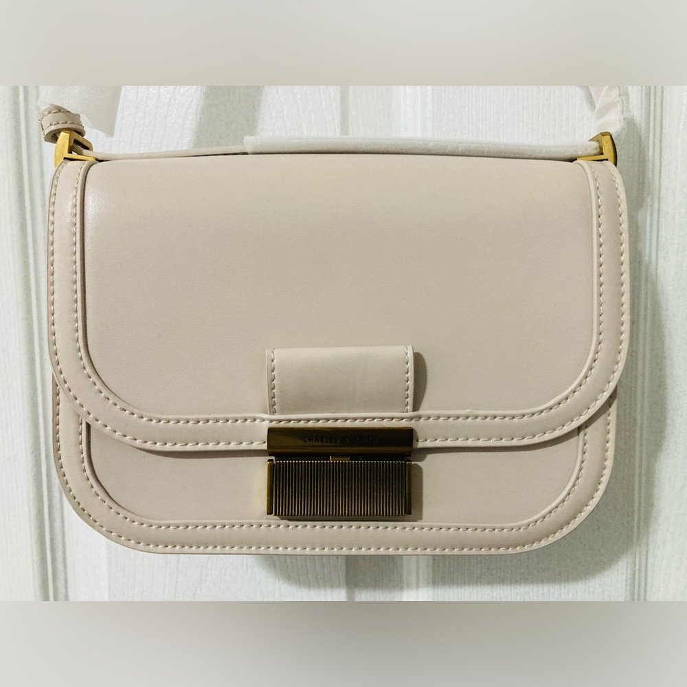 Charles & Keith - Women's Charlot Bag, Ivory